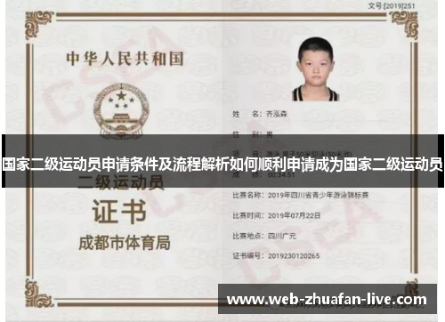 国家二级运动员申请条件及流程解析如何顺利申请成为国家二级运动员